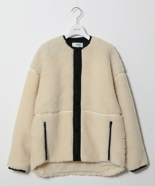 BIOTOP(ビオトープ) / WOMENS【HYKE】FAUX SHEARLING JACKET ...