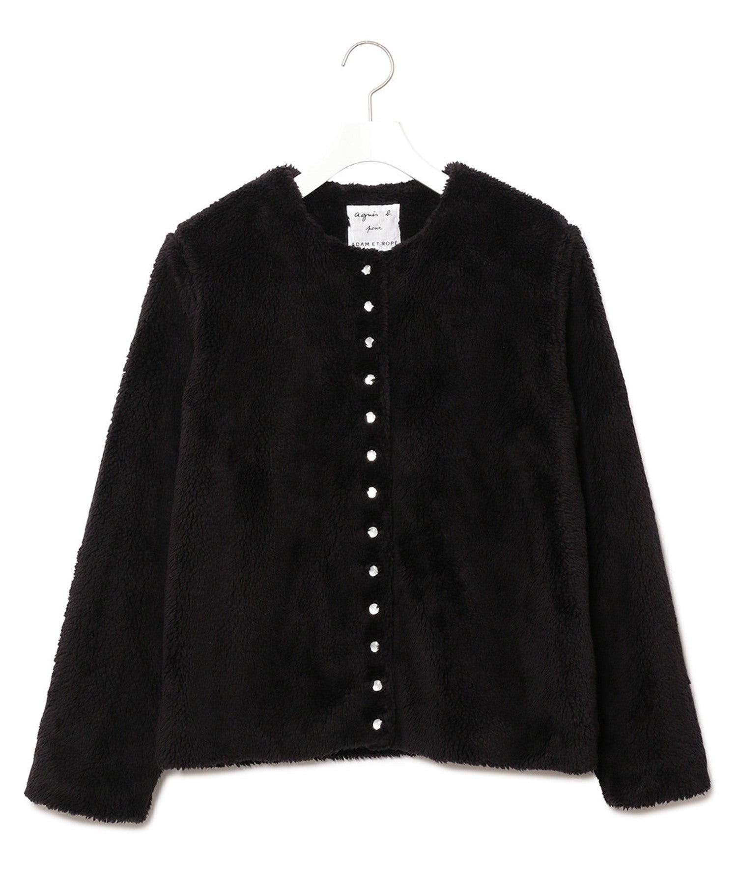 agnes b. pour ADAM ET ROPE'】ボア CARDIGAN PRESSIONS ｜ ADAM ET ...