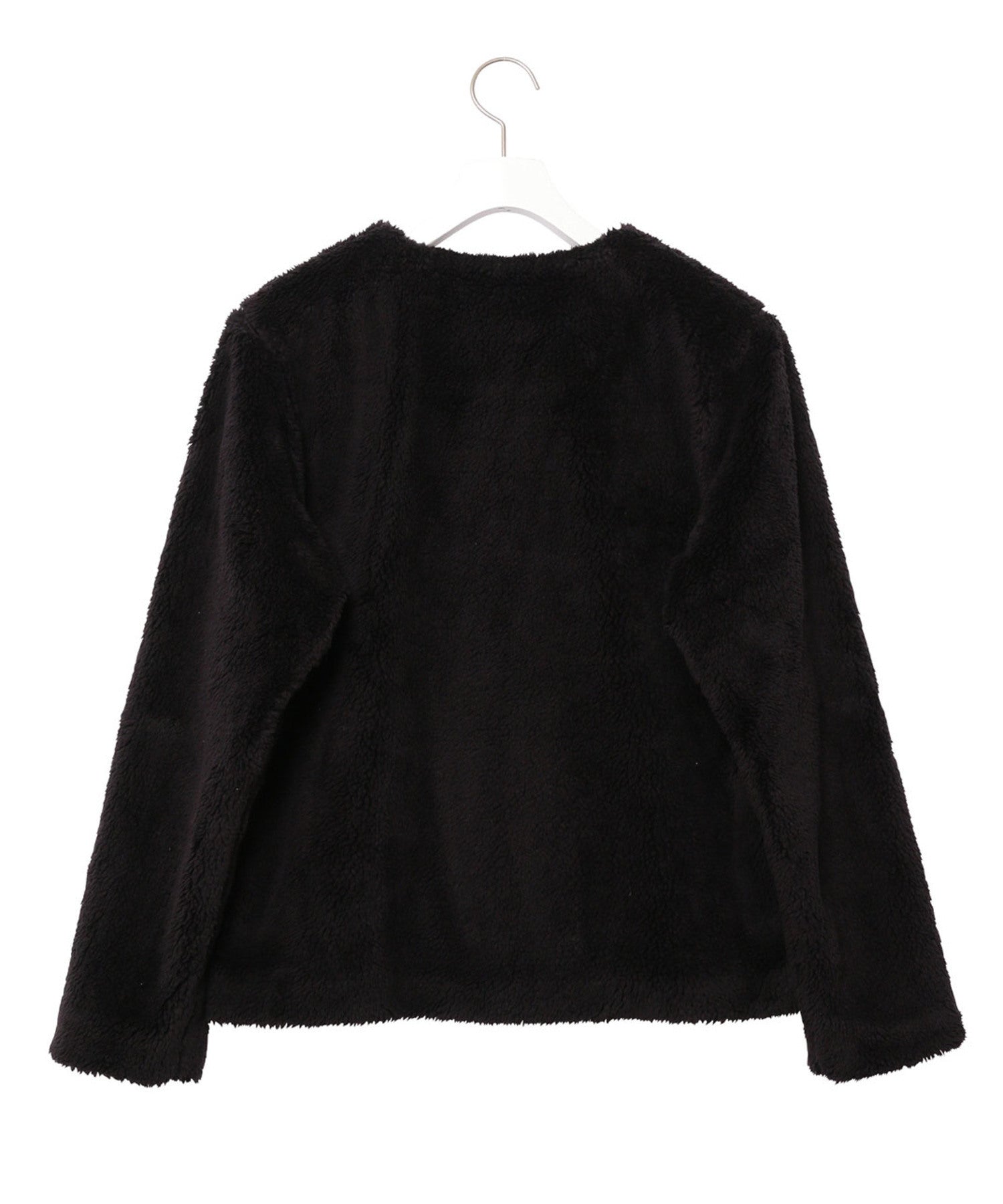 【agnes b. pour ADAM ET ROPE'】ボア CARDIGAN PRESSIONS