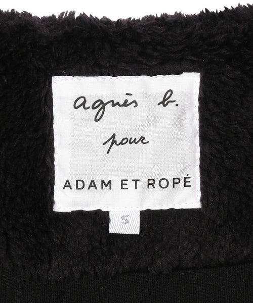 ADAM ET ROPÉ FEMME / 【agnes b. pour ADAM ET ROPE'】ボア CARDIGAN