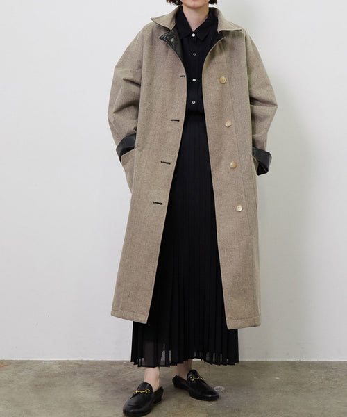 ADAM ET ROPÉ FEMME / 【AURALEE】WOOL CASHMERE LAMINATE COAT