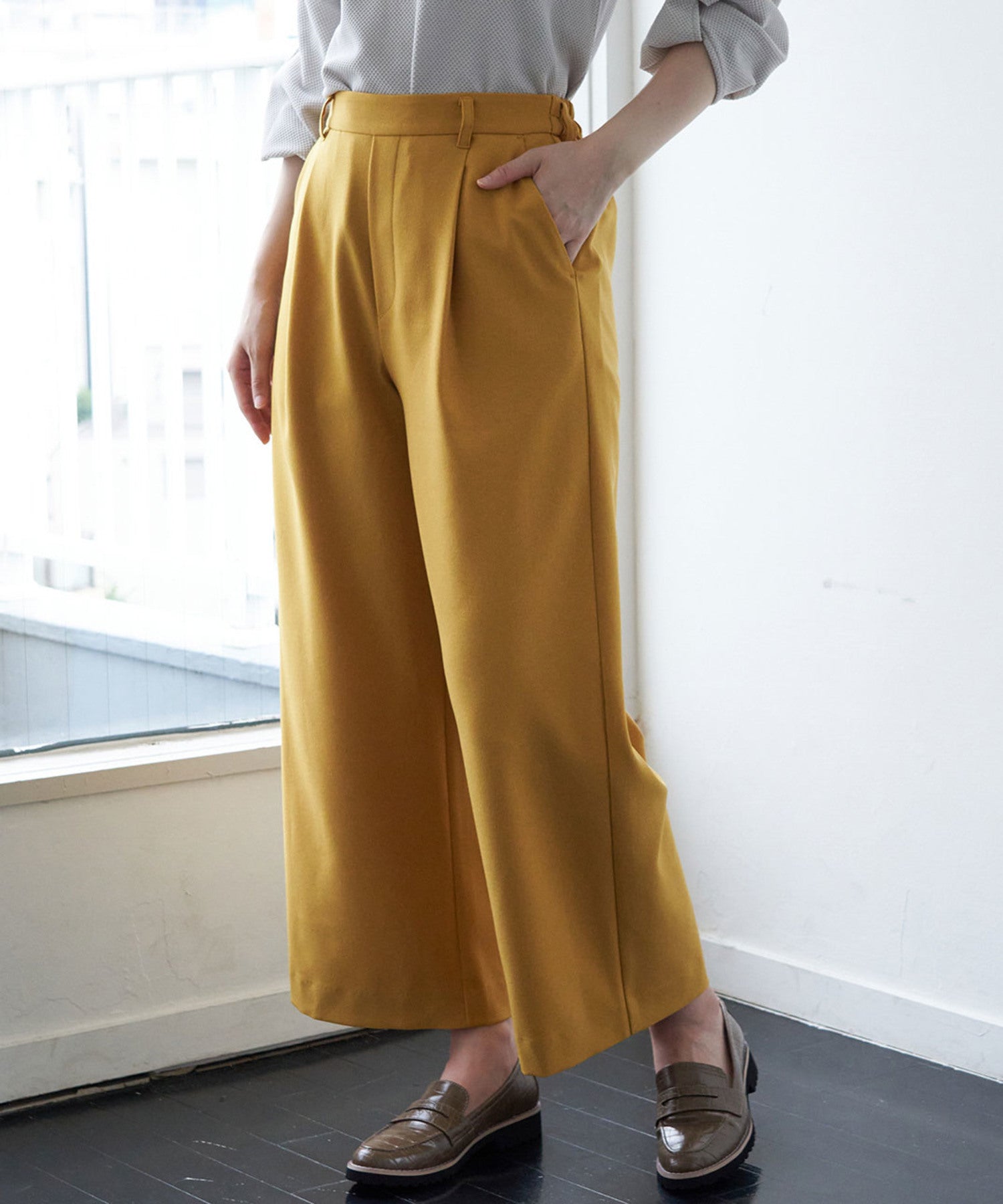 はらぺこ商店 Eve プリーツワイドパンツ Pleats Wide Pants - その他