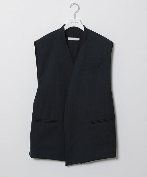 ADAM ET ROPÉ HOMME / MENS【seya.】Amristar no sleeve vest Shaded