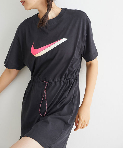 【新品タグ付き】NIKE メッシュスリーブワンピース