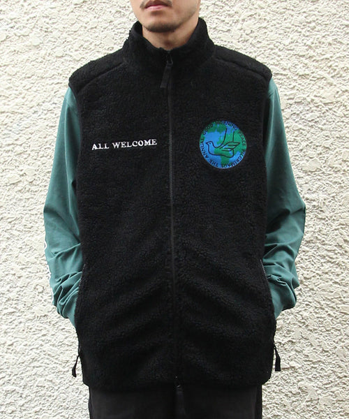 bonjour records / 【GOOD MORNING TAPES】ALL WELCOME ZIP VEST