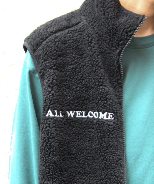 bonjour records / 【GOOD MORNING TAPES】ALL WELCOME ZIP VEST