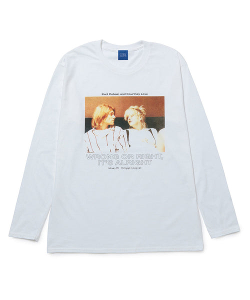 bonjour records / 【bonjour records】カート＆コートニー L/S TEE 