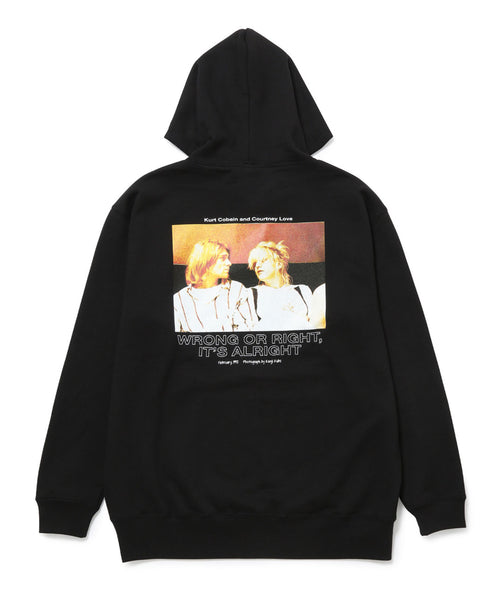 bonjour records / 【bonjour records】カート＆コートニーHOODIE