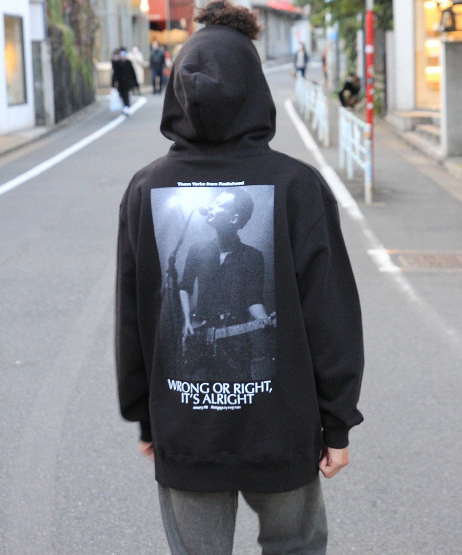 bonjour records】トム ヨークHOODIE｜J'aDoRe JUN ONLINE OUTLET