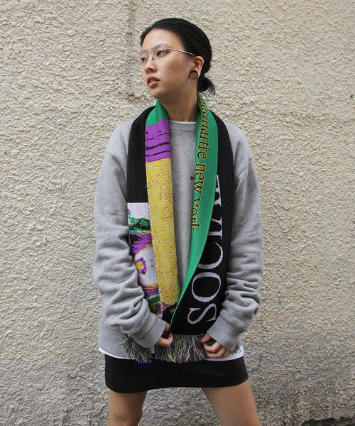 Montmartre New York Pretty Evil Scarf柄デザインプリント