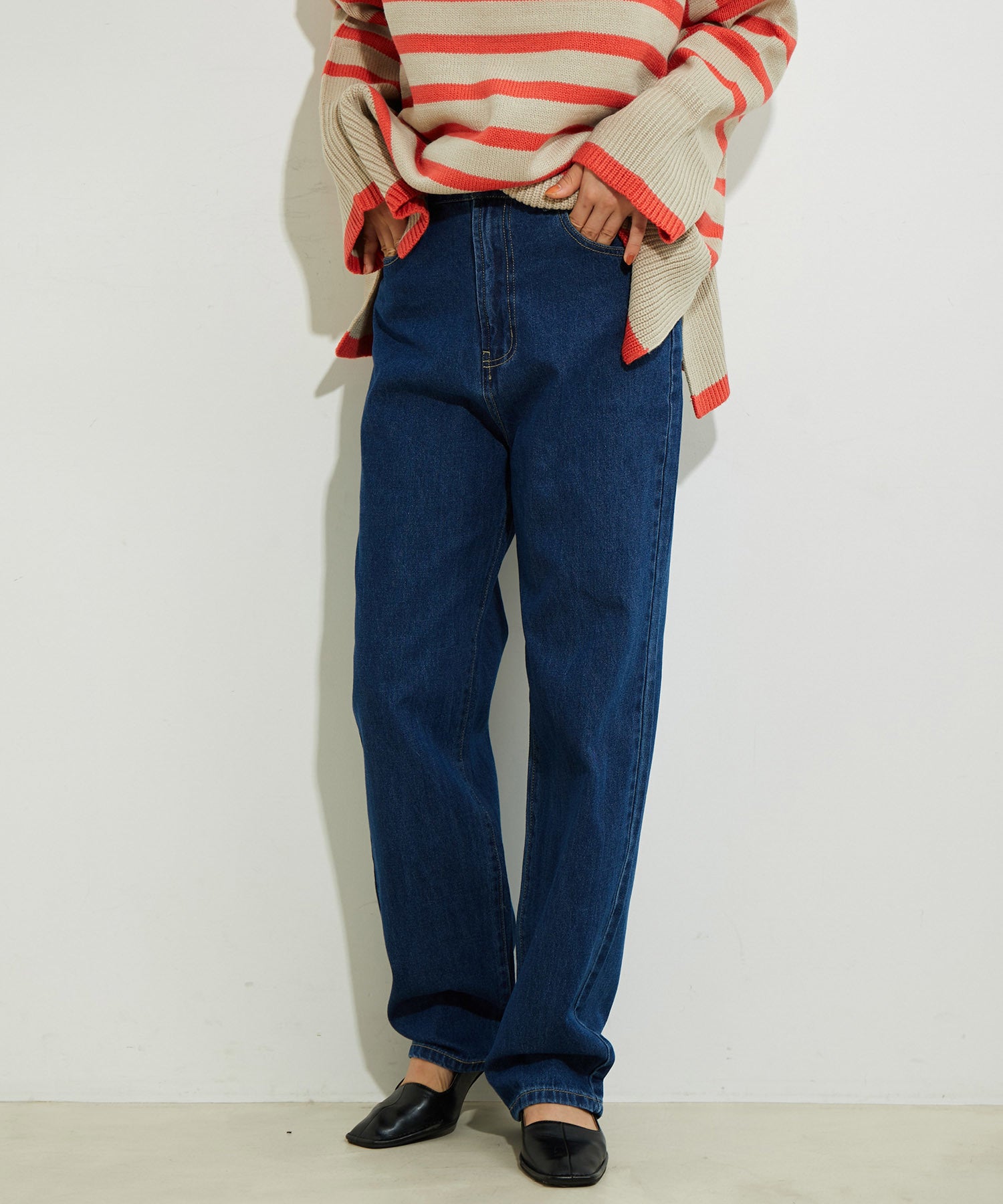 パンツ11oz. DENIM 5POCKET WIDE STRAIGHT PANTS - dgw-widdersdorf.de