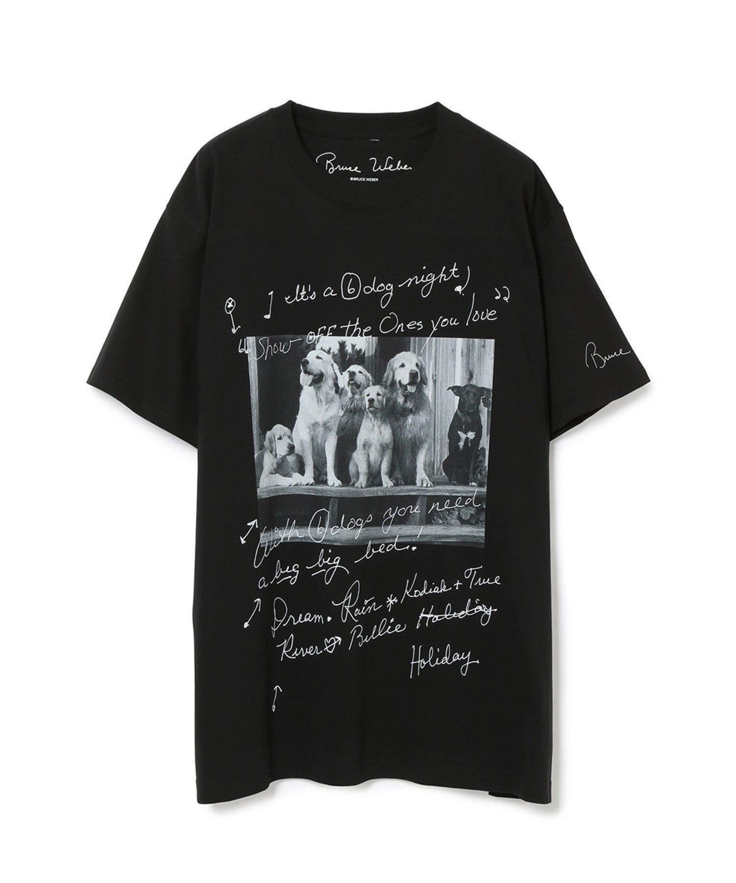 Bruce Weber × BIOTOP×C T shirts 犬 XL