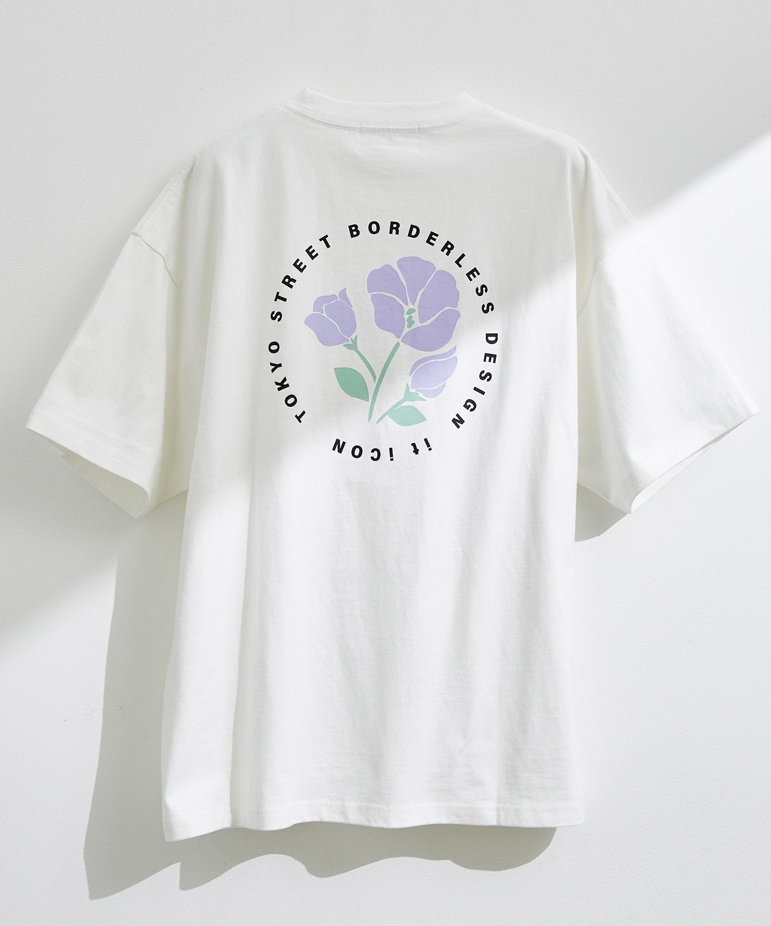 Junred It Icon Violets Round Logo Tee トップス Tシャツ カットソー 通販 J Adore Jun Online