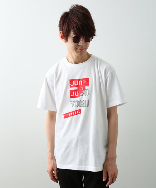 JUNRed / よみぃ×JUNRed ピールオフデザインTee (トップス / Tシャツ