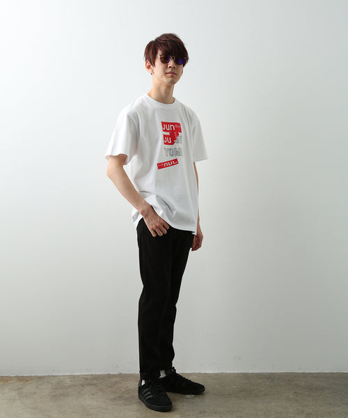 JUNRed / よみぃ×JUNRed ピールオフデザインTee (トップス / Tシャツ