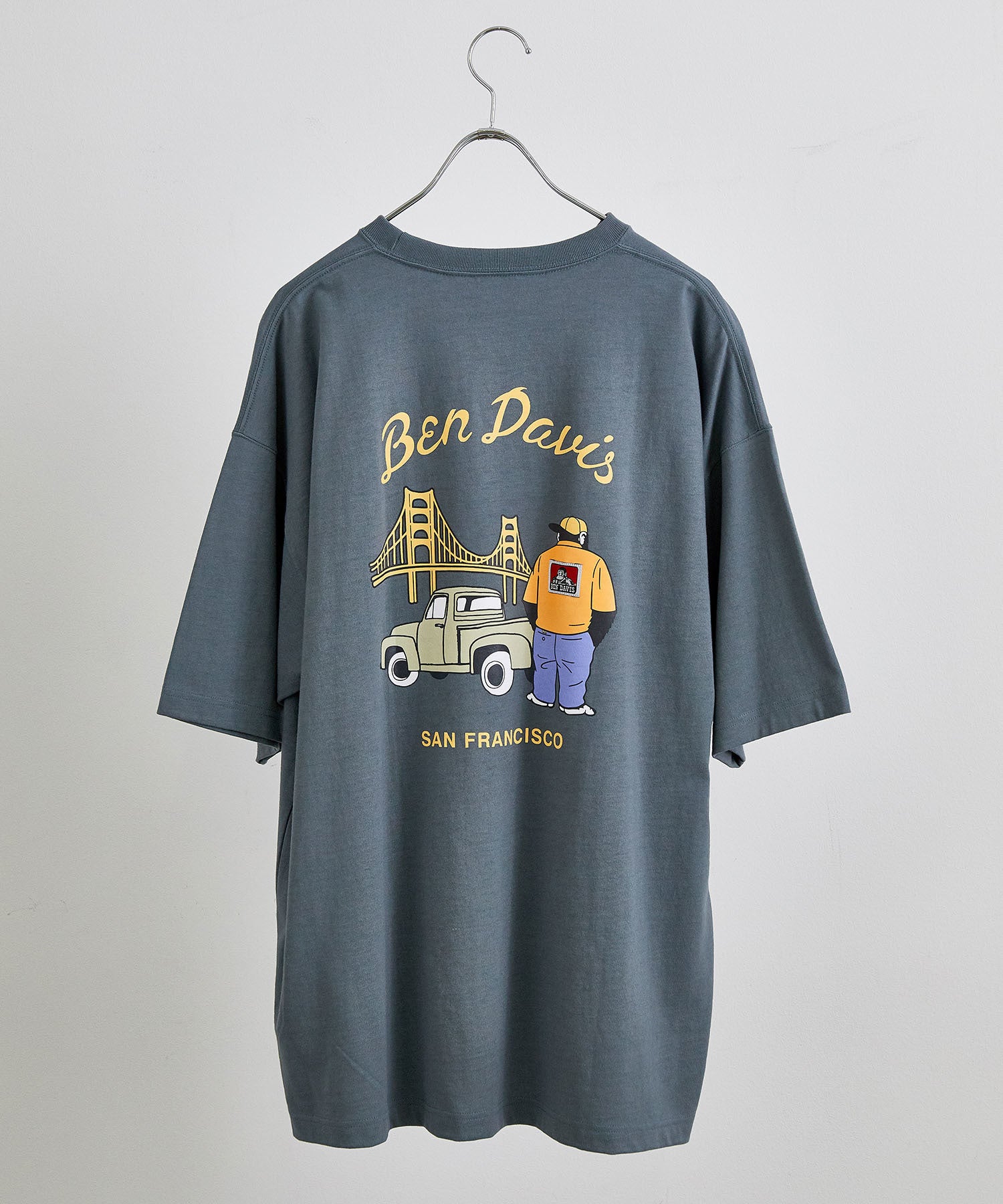 Junred Ben Davisバックプリントbig T トップス Tシャツ カットソー 通販 J Adore Jun Online