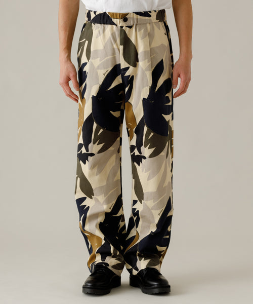 Saturdays NYC / George Printed Wide Leg Trousers (パンツ / パンツ