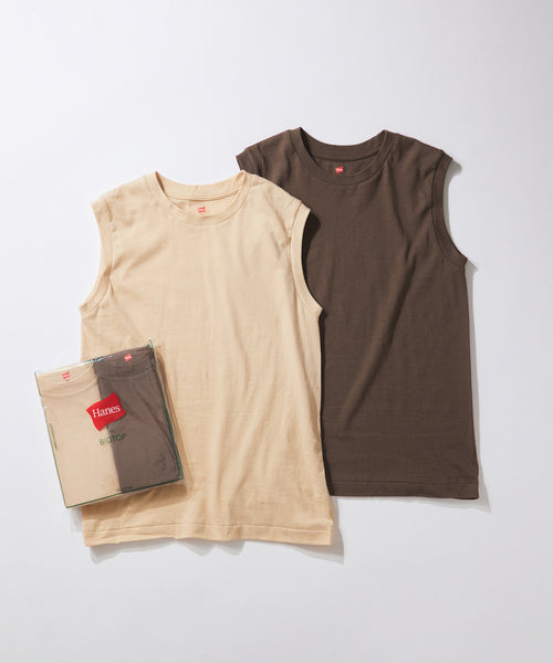 BIOTOP / 【Hanes for BIOTOP】Sleeveless T-Shirts/color (トップス