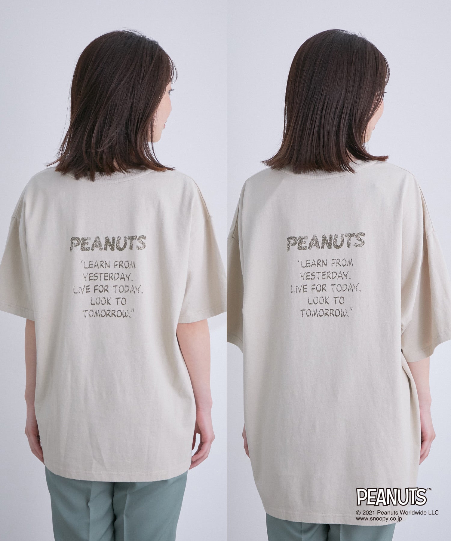 Vis Web限定カラー サイズ有 Peanutsコラボ スポーツプリントtシャツ トップス Tシャツ カットソー 通販 J Adore Jun Online