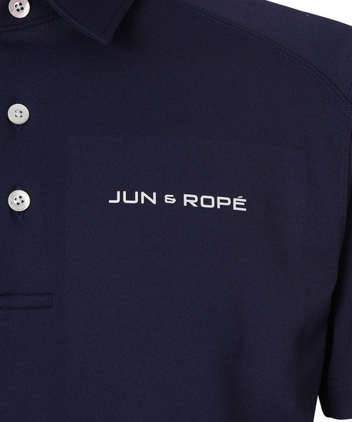 JUN&ROPÉ MEN / 【UV】【接触冷感】バックライン半袖ポロシャツ