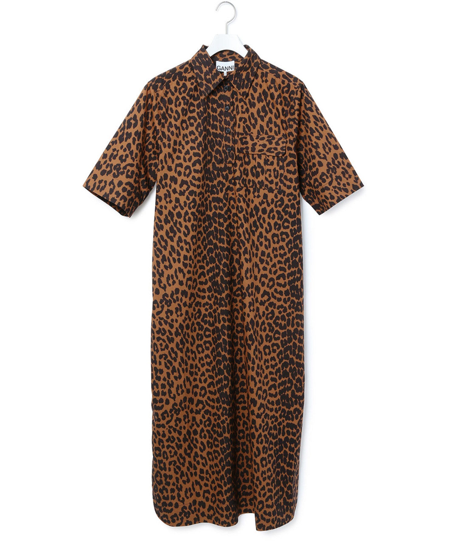 Adam Et Rope Femme Ganni Printed Cottton Poplin Onepiece ワンピース シャツ ワンピース 通販 J Adore Jun Online