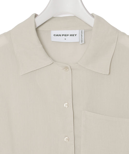 ADAM ET ROPÉ FEMME / 【CAN PEP REY】CROPPED SHIRT (トップス