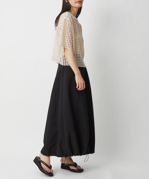 ADAM ET ROPÉ FEMME / 【AMOMENTO】FLOWER LACE CROP TOP (トップス