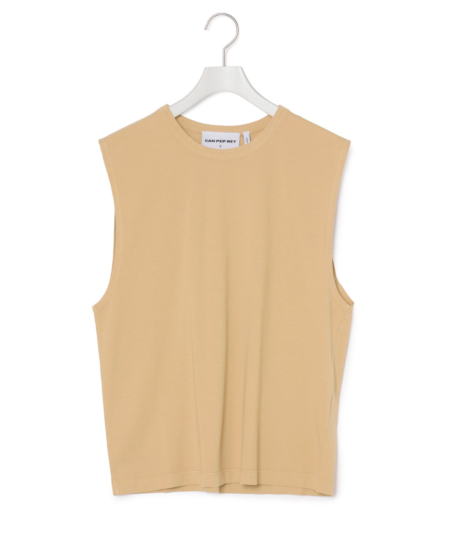 CAN PEP REY】SLEEVELESS SIMPLE T-SHIRT ｜ ADAM ET ROPE 