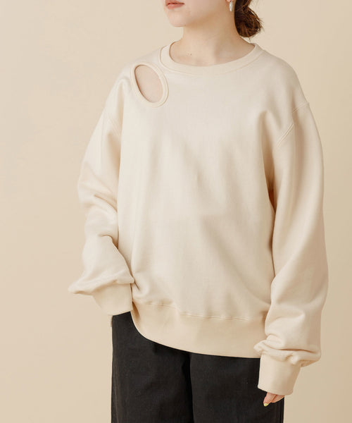 ADAM ET ROPÉ FEMME / 【Near by me】別注Simple point sweatshirt