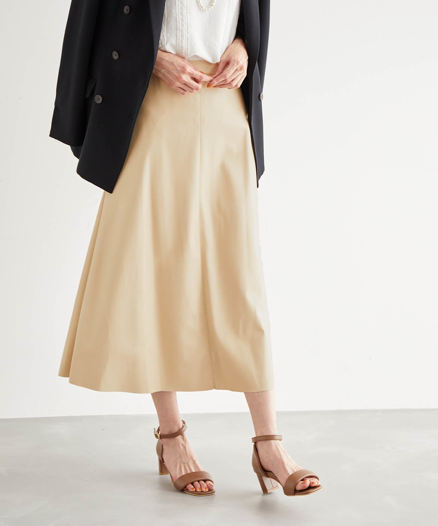 チープ HYSTERIC GRAMOUR フェイクレザー スカート X1746 - スカート