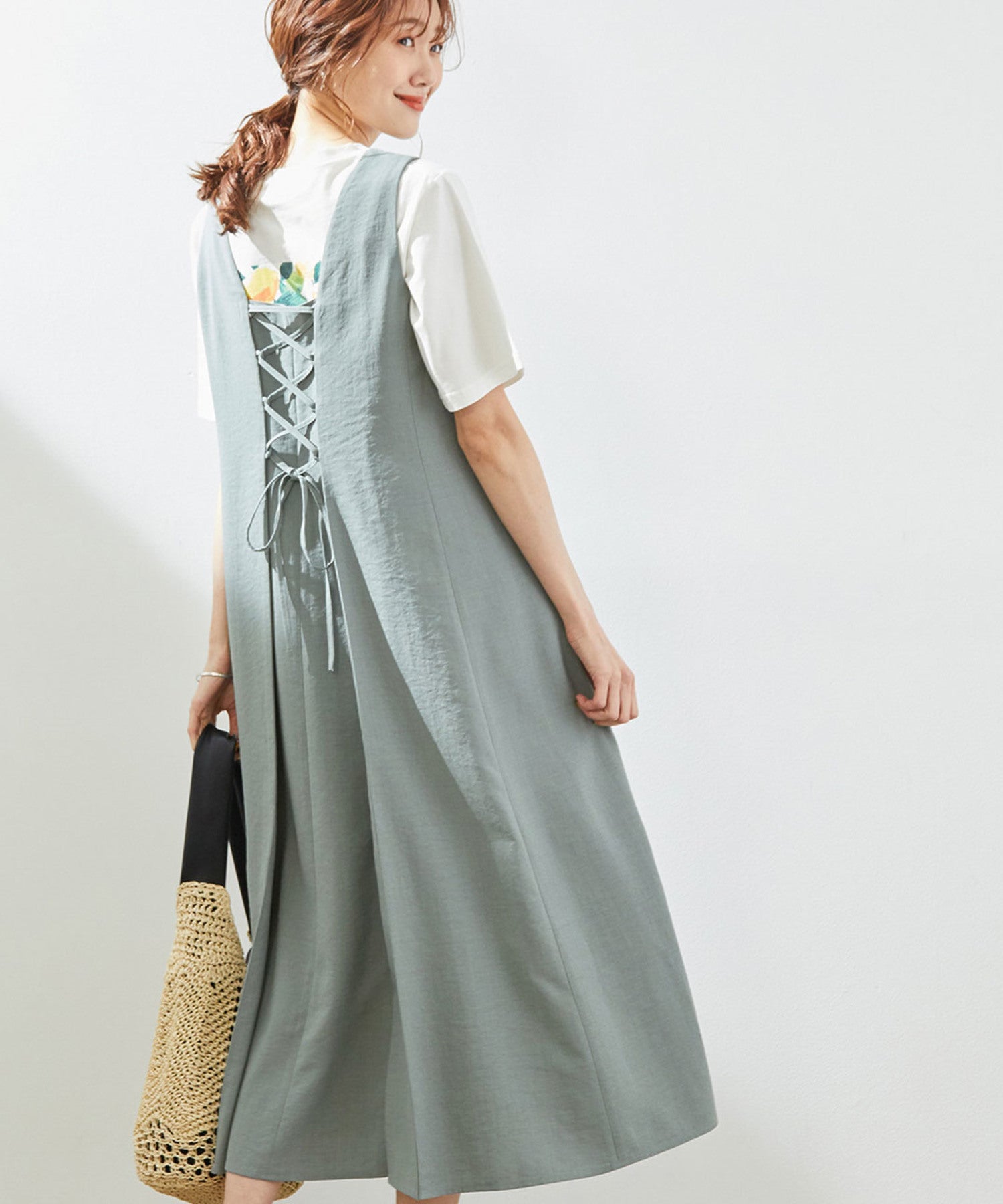 Rope Picnic バックレースアップワンピース ワンピース ワンピース 通販 J Adore Jun Online