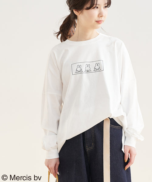 ROPÉ PICNIC / 【ＷEB限定】【miffy×ROPE' PICNIC】ロングＴシャツ