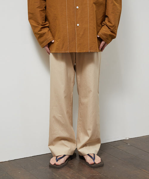 ADAM ET ROPÉ HOMME / 【AURALEE】WASHED FINX TWILL EASY WIDE PANTS