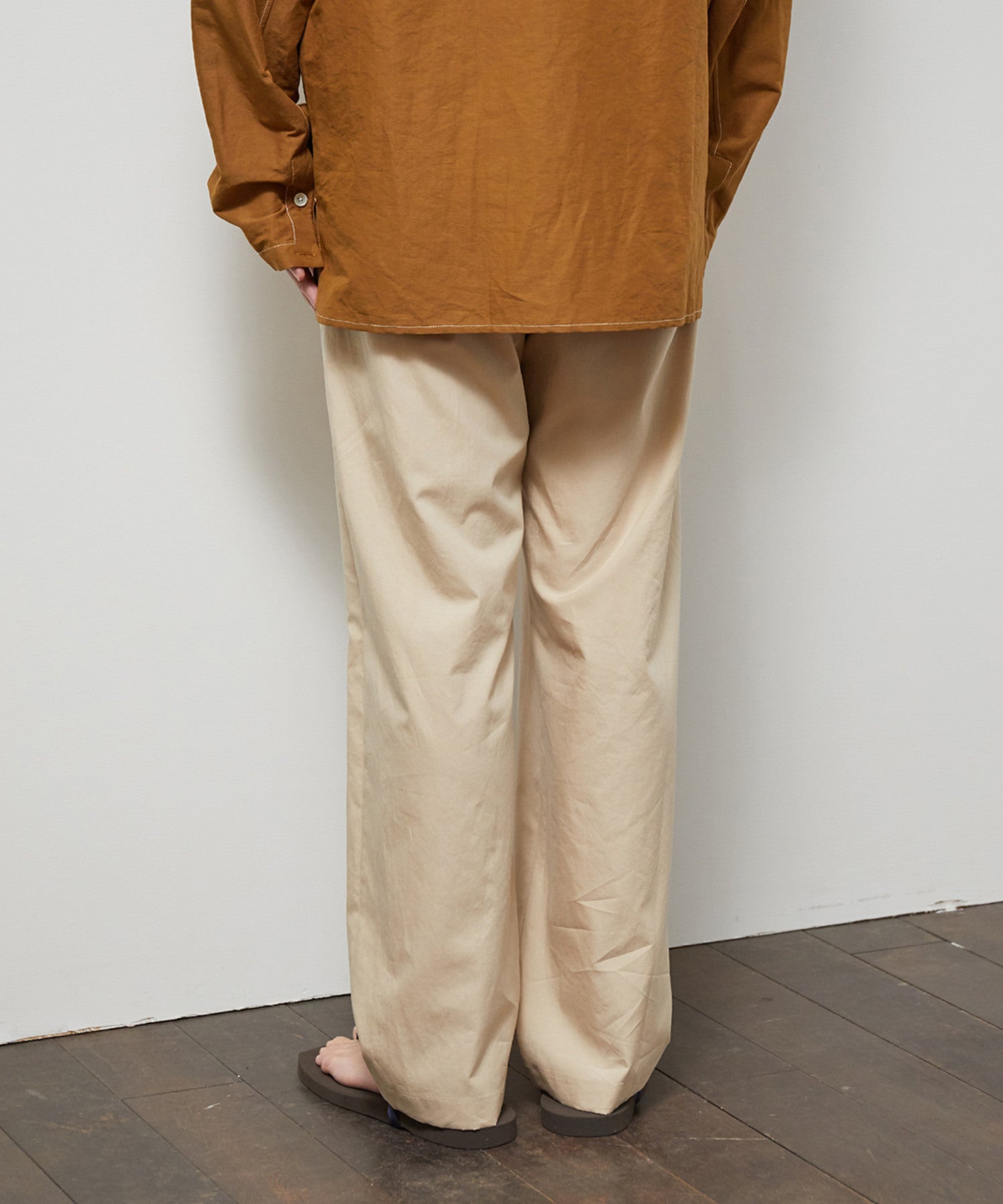 【AURALEE】WASHED FINX TWILL EASY WIDE PANTS ｜ ADAM ...