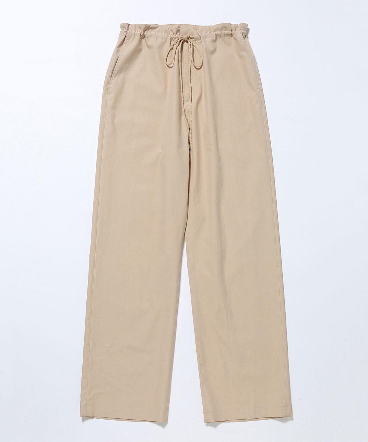 AURALEE WASHED FINX TWILL EASY WIDE PANT