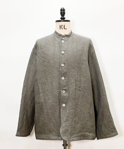 ADAM ET ROPÉ WILD LIFE TAILOR / 【blurhms】Wash Linen Hospital JK