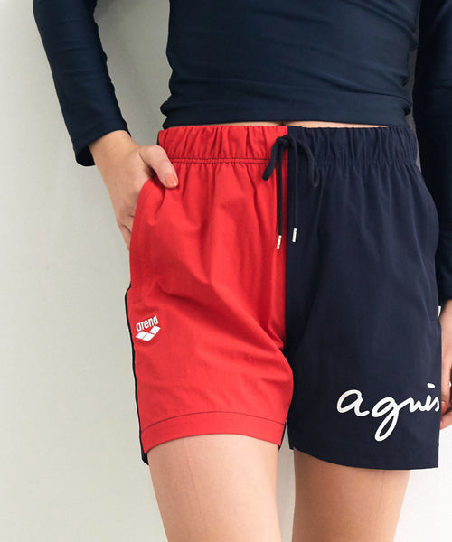 agnes b.×arena ショートパンツ