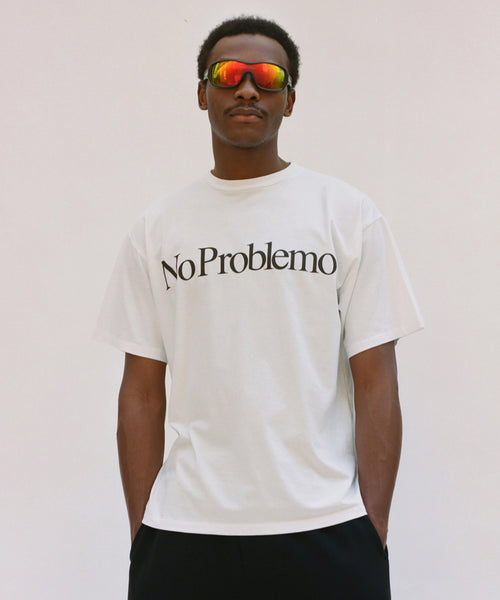Aries No Problemo Tシャツ イタリア製 ホワイト Mサイズ