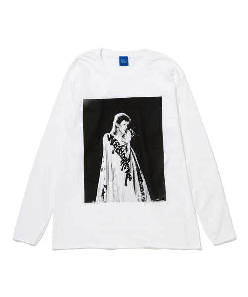 bonjour records / David Bowie/デヴィッド・ボウイ LONG SLEEVE T ...