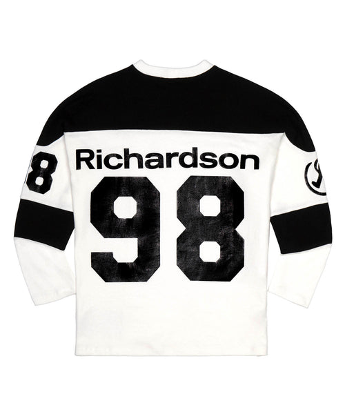 bonjour records / Richardson Drop Shoulder Football Jersey