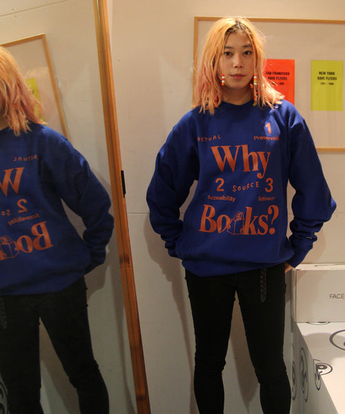 bonjour records / 【ACTUAL SOURCE】Why Books スウェット (トップス