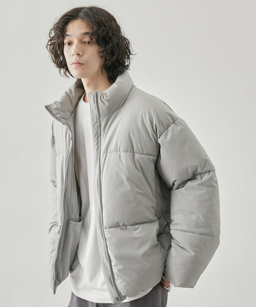 JUNRed / 2WAY Stretch Loose Fiber Down Jacket / ストレッチルーズ