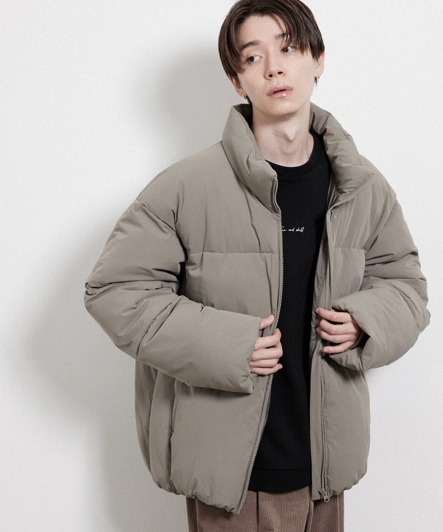 Stretch Loose Fiber Down Jacket / ストレッチルーズファイバーダウン 