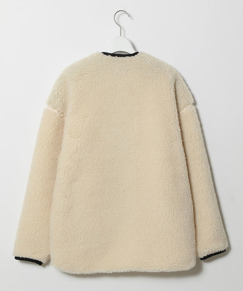 BIOTOP / WOMENS【HYKE】FAUX SHEARLING JACKET (ジャケット/アウター