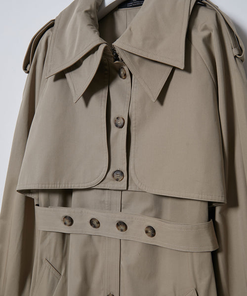 BIOTOP(ビオトープ) / WOMENS【rokh】3WAY TRENCH COAT (ジャケット ...