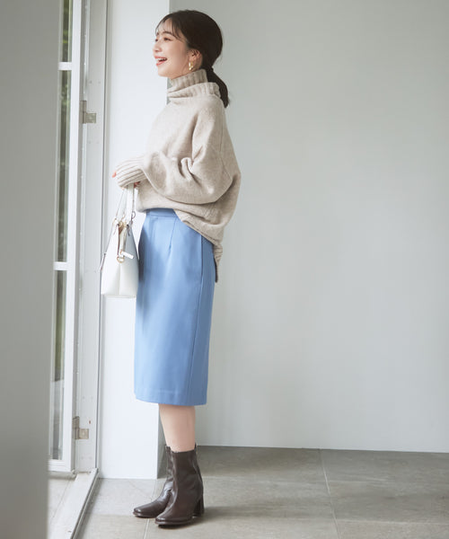 VIS / 【HOT BEAUTY STRETCH】暖かく動きやすいタイトスカート