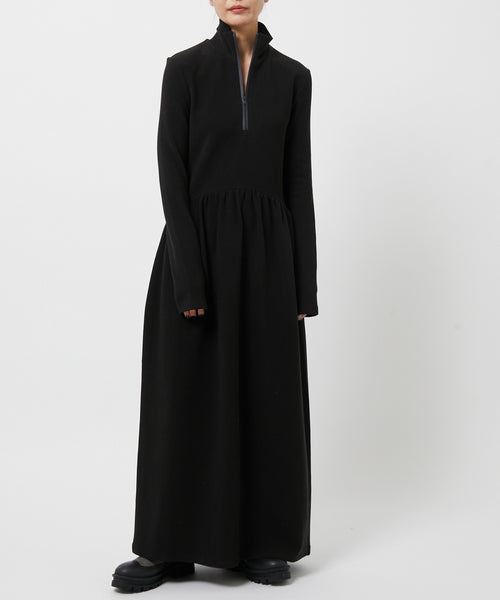 ADAM ET ROPÉ FEMME / 【AMOMENTO】BLOCK ZIP LONG DRESS (ワンピース