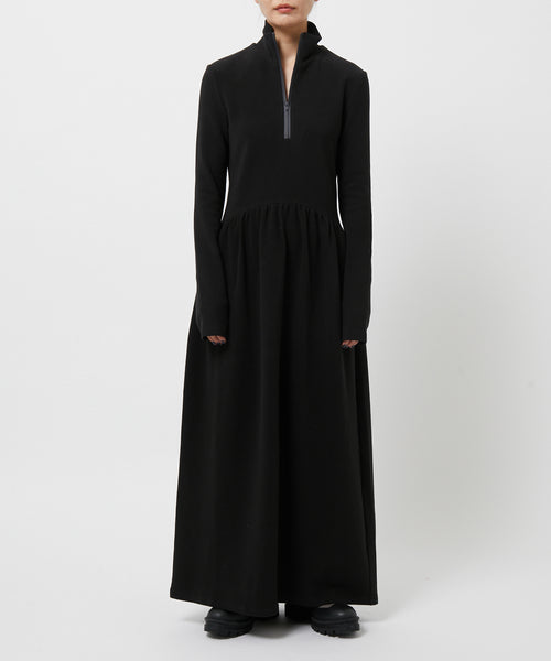 ADAM ET ROPÉ FEMME / 【AMOMENTO】BLOCK ZIP LONG DRESS (ワンピース