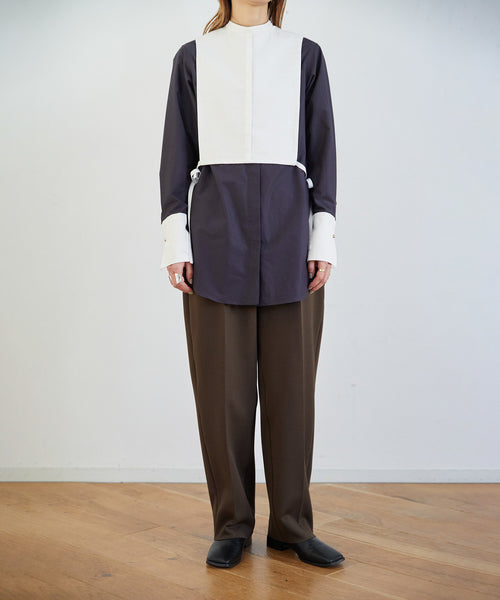 ADAM ET ROPÉ FEMME / 【PHEENY】Separated bosom dress shirt