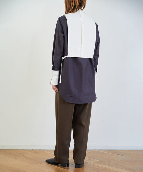 ADAM ET ROPÉ FEMME / 【PHEENY】Separated bosom dress shirt